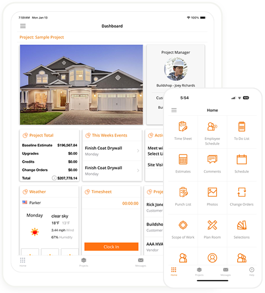 Mobile Apps for Home Builders and Remodelers